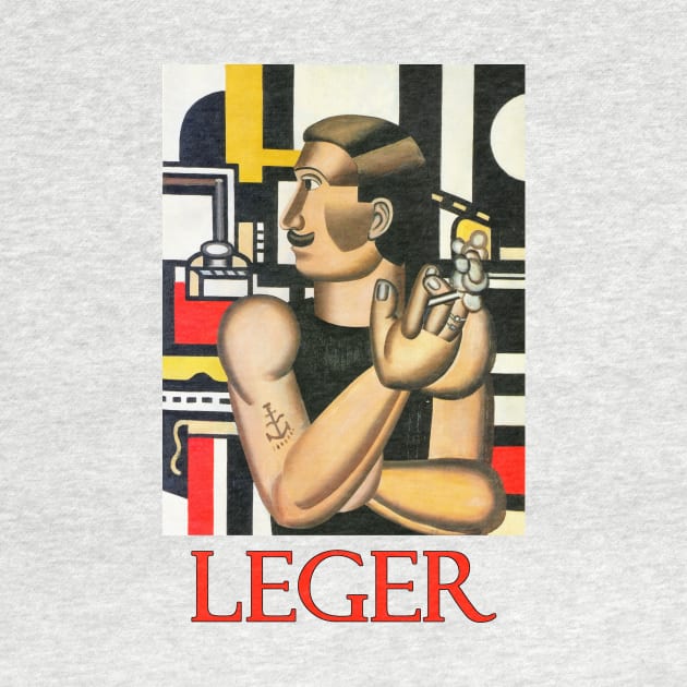 The Mechanic by Fernand Leger by Naves